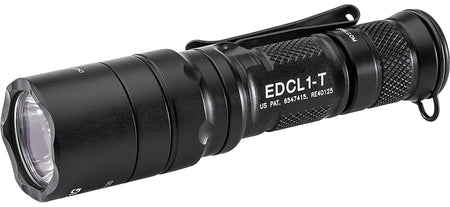 SureFire EDCL1T Black Anodized 500 Lumen Everyday Carry Tactical Light White LED