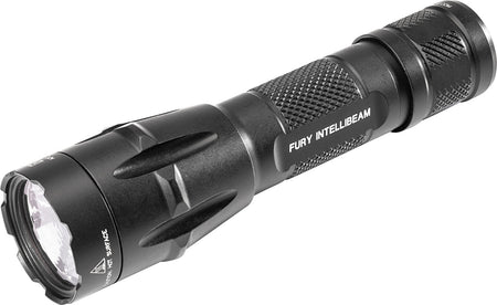 SureFire Fury IntelliBeam FURYIBDF Black Anodized 15-1500 Lumen Auto-Output Flashlight