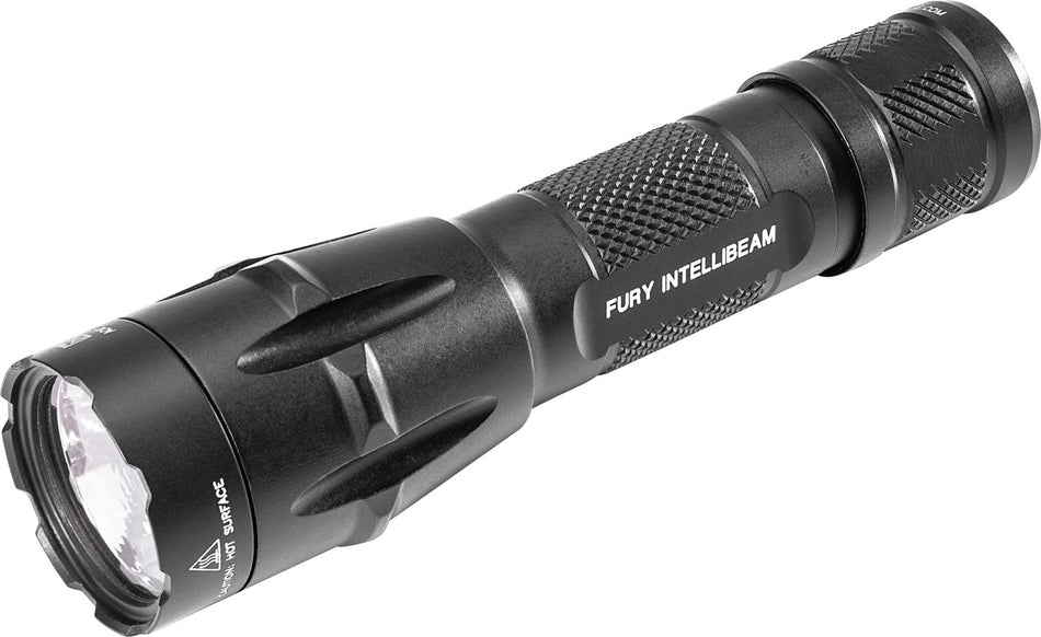 SureFire Fury IntelliBeam FURYIBDF Black Anodized 15-1500 Lumen Auto-Output Flashlight