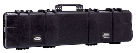 Boyt Harness H51 H-Series Two-Rifle Hard Case Black Polypropylene Dust and Water Resistant