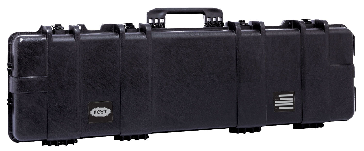Boyt Harness H48SG H-Series Single Long Gun Hard Case Black Polypropylene Dust Proof