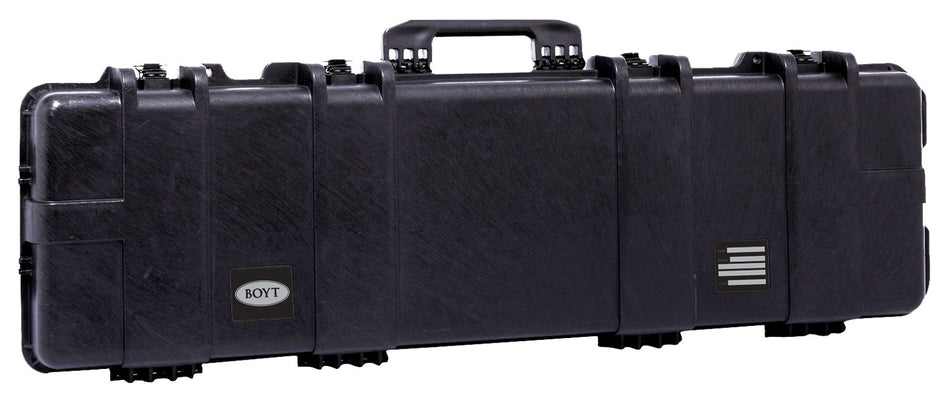 Boyt Harness H48SG H-Series Single Long Gun Hard Case Black Polypropylene Dust Proof
