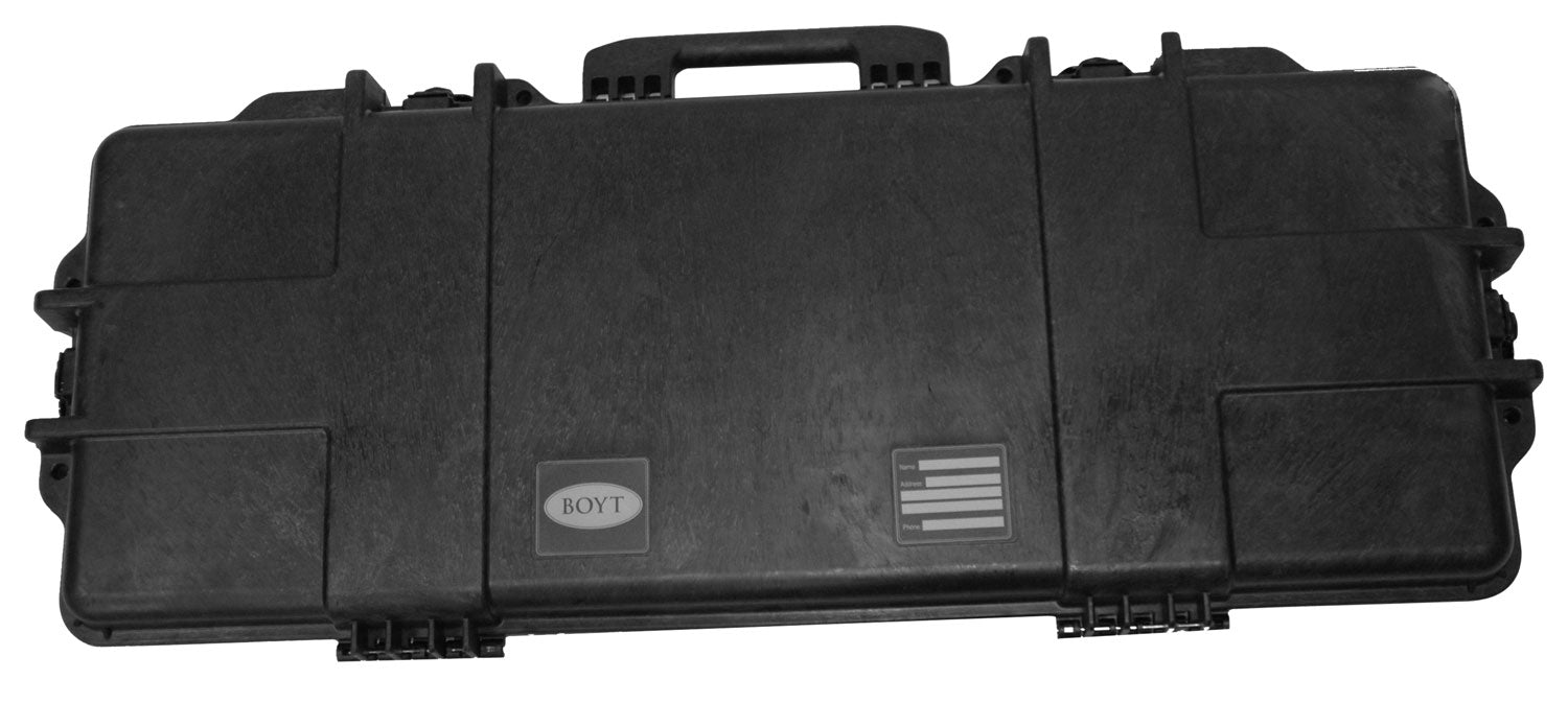 Boyt Harness H36SG H-Series Single Carbine Hard Case Black Polypropylene Dust Proof