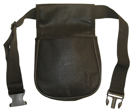 Bob Allen 23284 Belt-Mount Divided Leather Shell Pouch 50 Shells 26 to 50 Inch Belt
