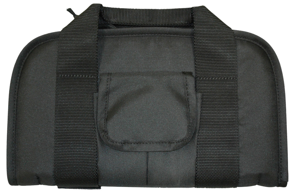 Bob Allen 79010 Max-Ops 13" Tactical Pistol Case Black Water Resistant Poly Webbing Handles
