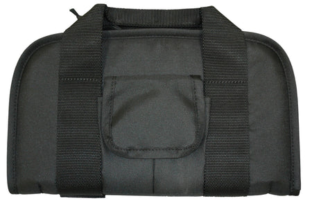 Bob Allen 79010 Max-Ops 13" Tactical Pistol Case Black Water Resistant Poly Webbing Handles