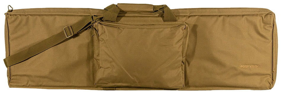 Bob Allen Max-Ops 42" Rectangular Tactical Rifle Case Coyote Brown Polyester Foam Padded
