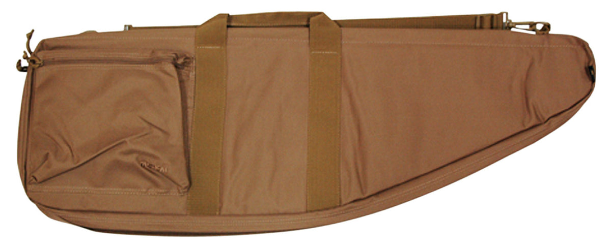 Bob Allen Max-Ops 42" Tactical Rifle Case Tan Polyester External Storage Pocket