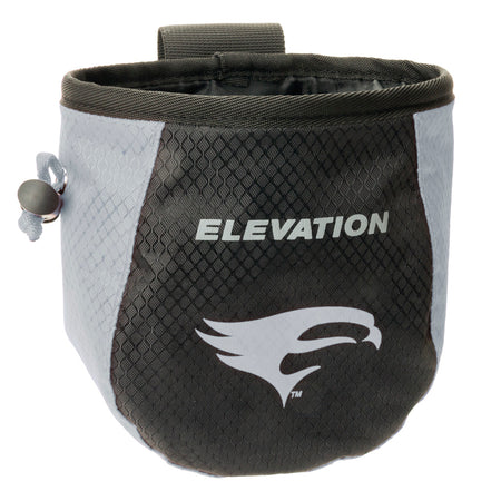 Elevation Pro Archery Release Pouch Black/Silver Diamond-Lock with Lining