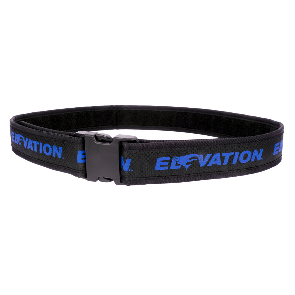 Elevation Pro Shooters Belt Blue Adjustable 28-46in. with Belt Clip