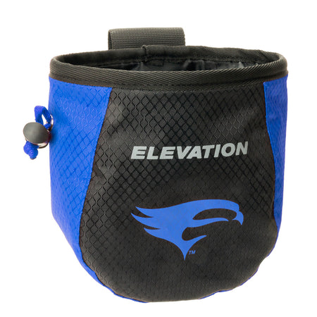 Elevation Pro Archery Release Pouch Black/Blue Diamond-Lock with Lining