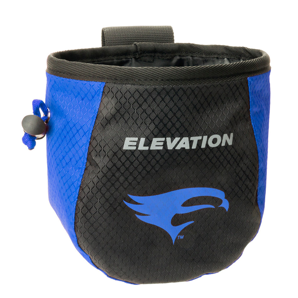 Elevation Pro Archery Release Pouch Black/Blue Diamond-Lock with Lining