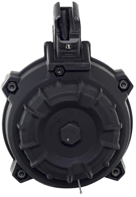 ProMag DRMA9 AK-47 Compatible 50-Round 7.62x39mm Drum Magazine Black DuPont Zytel