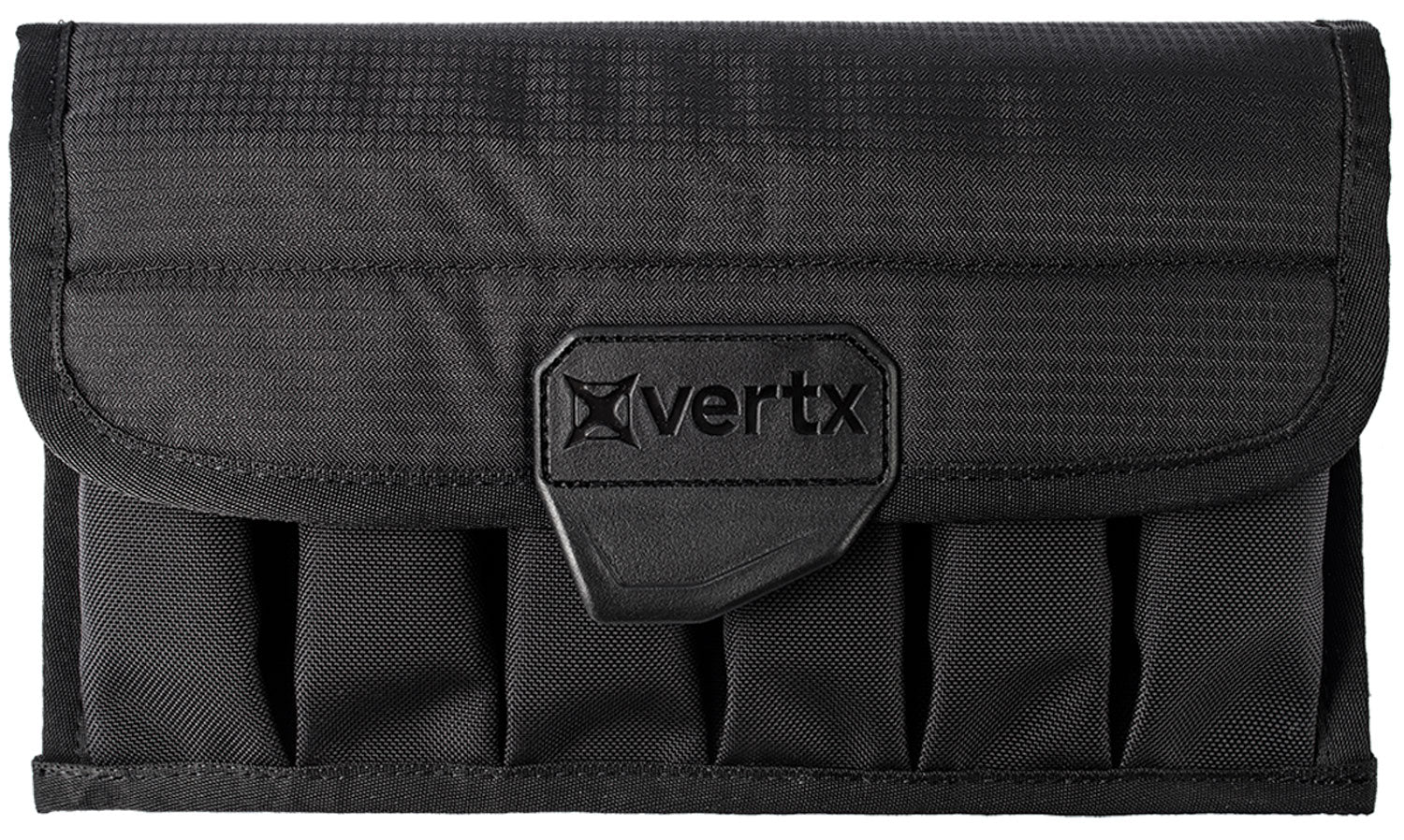 Vertx VTX5170BK Cordura Mag Pouch Black Velcro Closure Up to 12 Single Stack Magazines