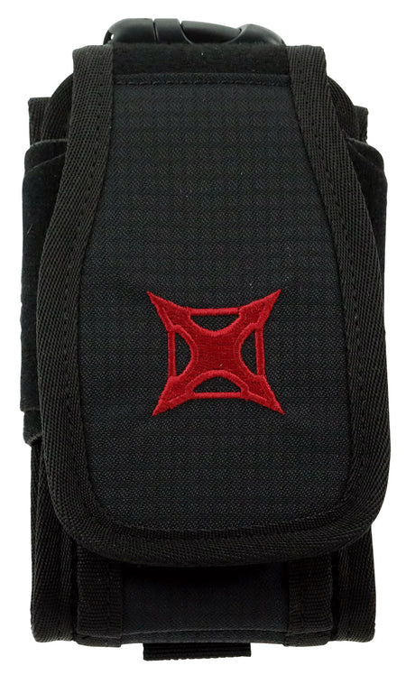 Vertx VTX5140BK Tactigami Multi-Tool & Phone Pouch Black Cordura 7"H x 4"W Velcro