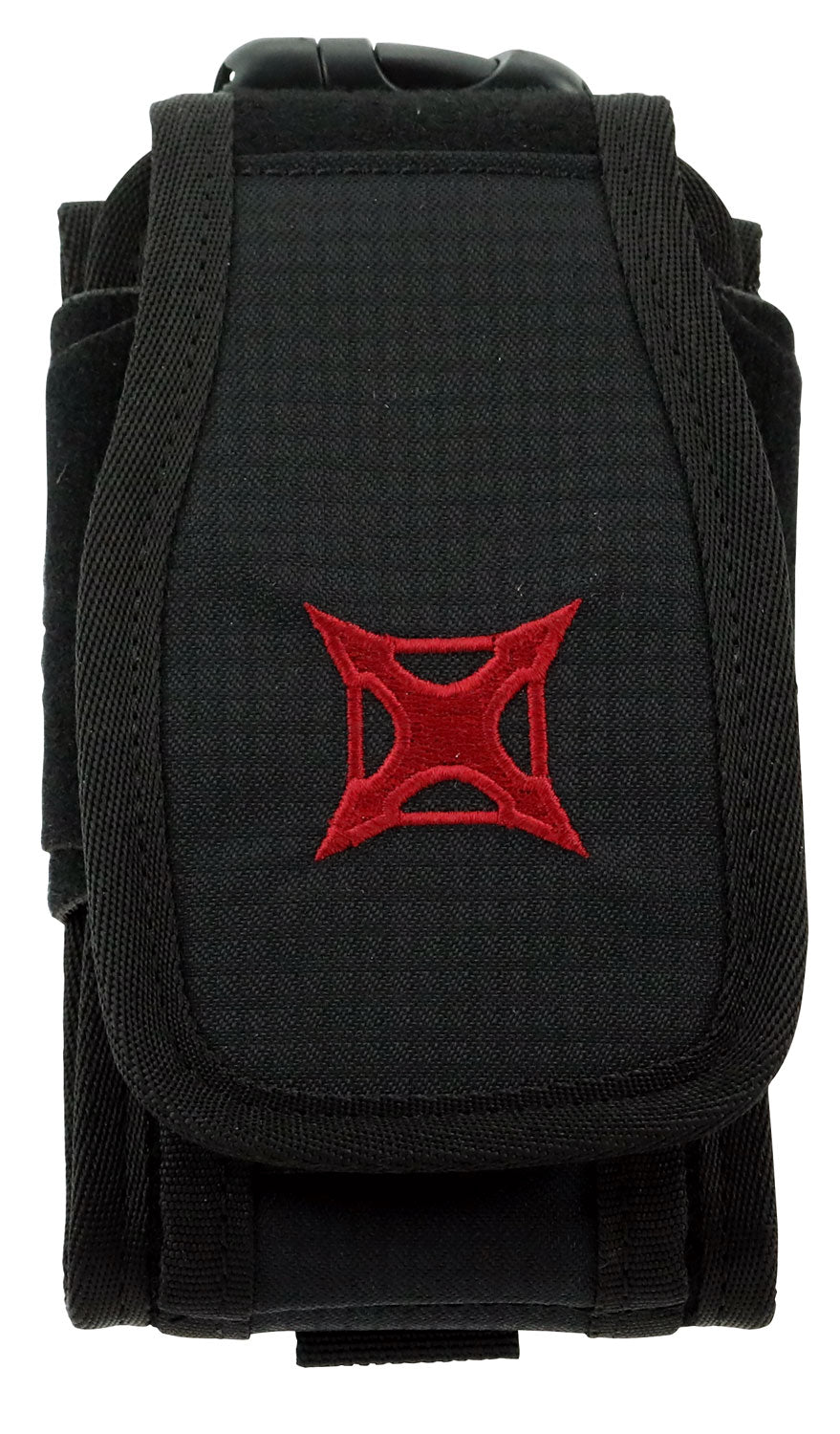 Vertx VTX5140BK Tactigami Multi-Tool & Phone Pouch Black Cordura 7"H x 4"W Velcro