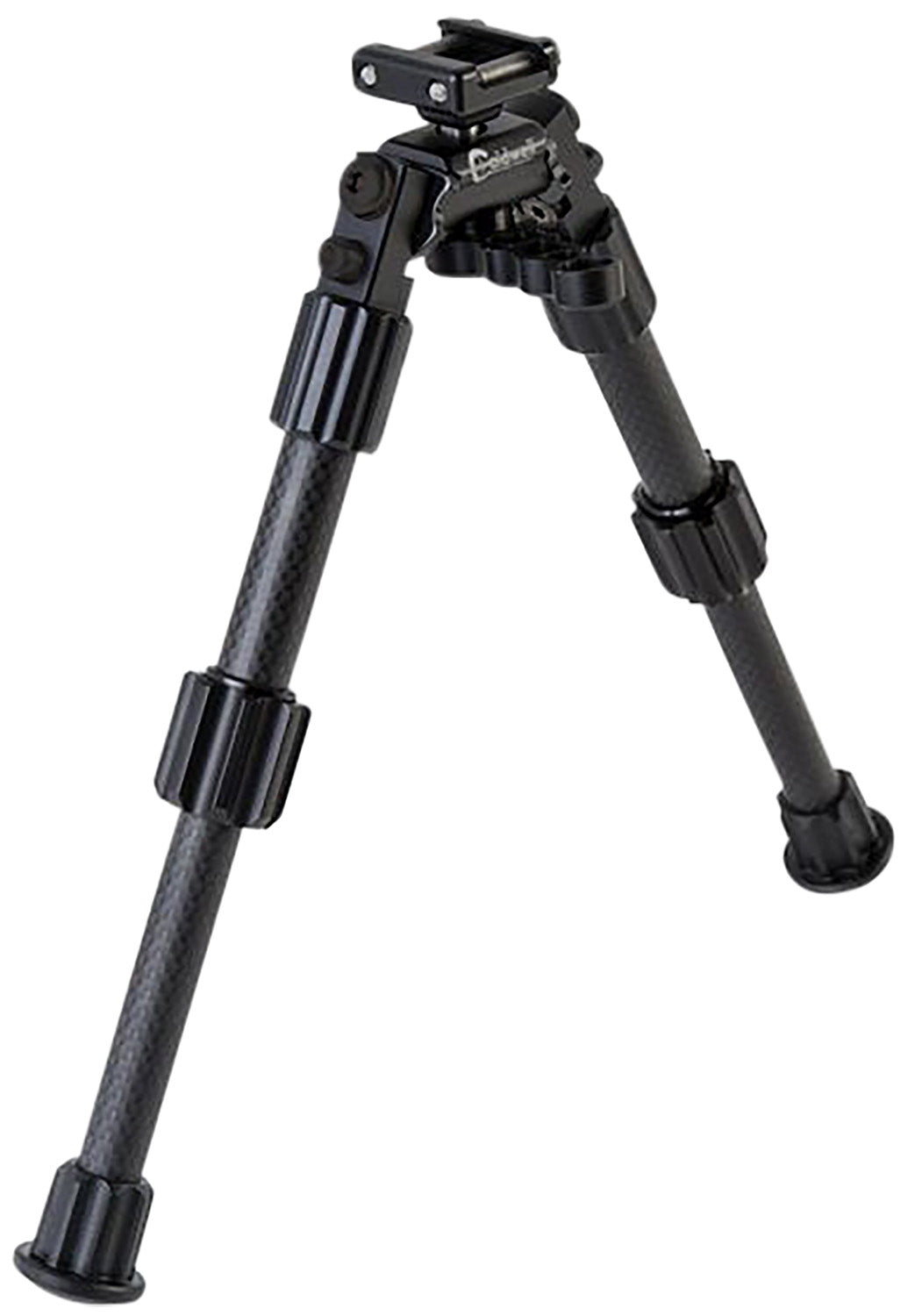 Caldwell Accumax Premium Tactical Bipod Picatinny Rail Mount 9-13" Carbon Fiber Black