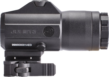 Sig Sauer Juliet3 3x 24mm Magnifier Black Quick Release PowerCam 90 Degree Mount