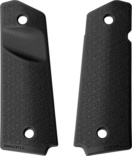Magpul MOE 1911 Full-Size Black Polymer Replacement Grip Panels with Ambi Safety Compatibility
