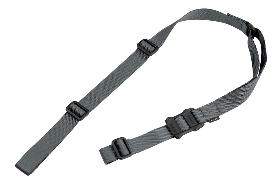 Magpul MS1 Rifle Sling Gray Nylon MAG513GRY Two-Point 48"-60" OAL Adjustable