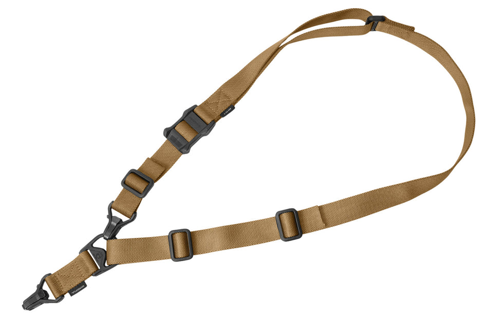Magpul MS3 Gen2 Rifle Sling Coyote Tan Nylon MAG514COY One-Two Point 48"-60" Adjustable