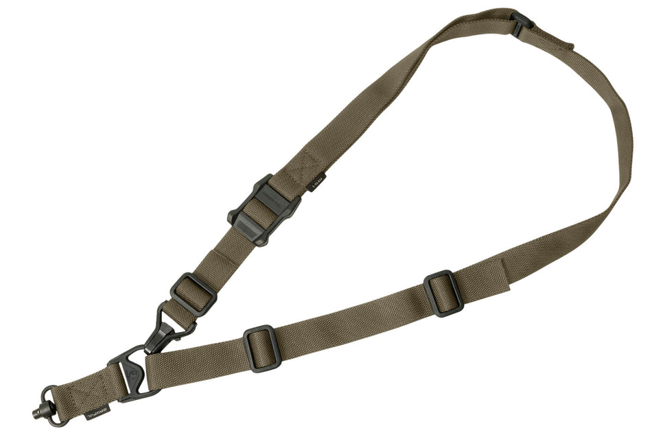 Magpul MS3 GEN2 Single QD Sling Ranger Green 48"-60" OAL One-Two Point Nylon Rifle Sling