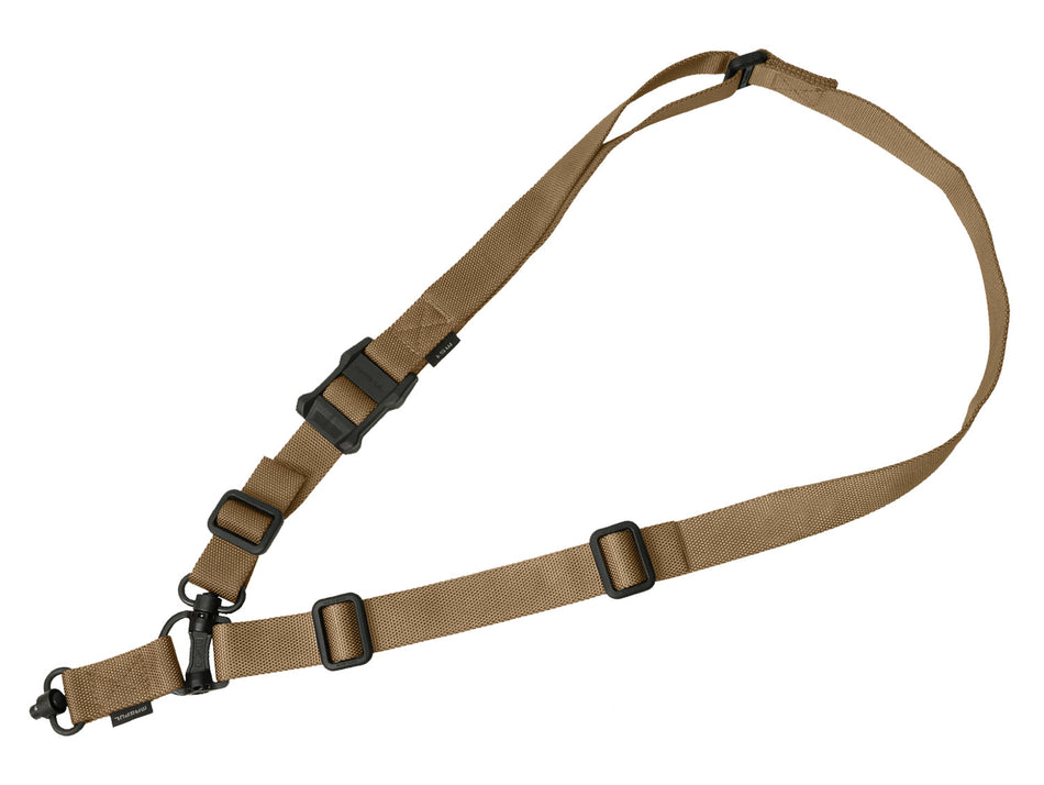 Magpul MS4 Dual QD Sling GEN2 Coyote Tan 48"-60" Adjustable One-Two Point AR Sling
