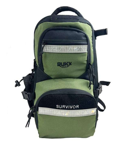 Rukx Gear Survival Backpack Green 6/Case