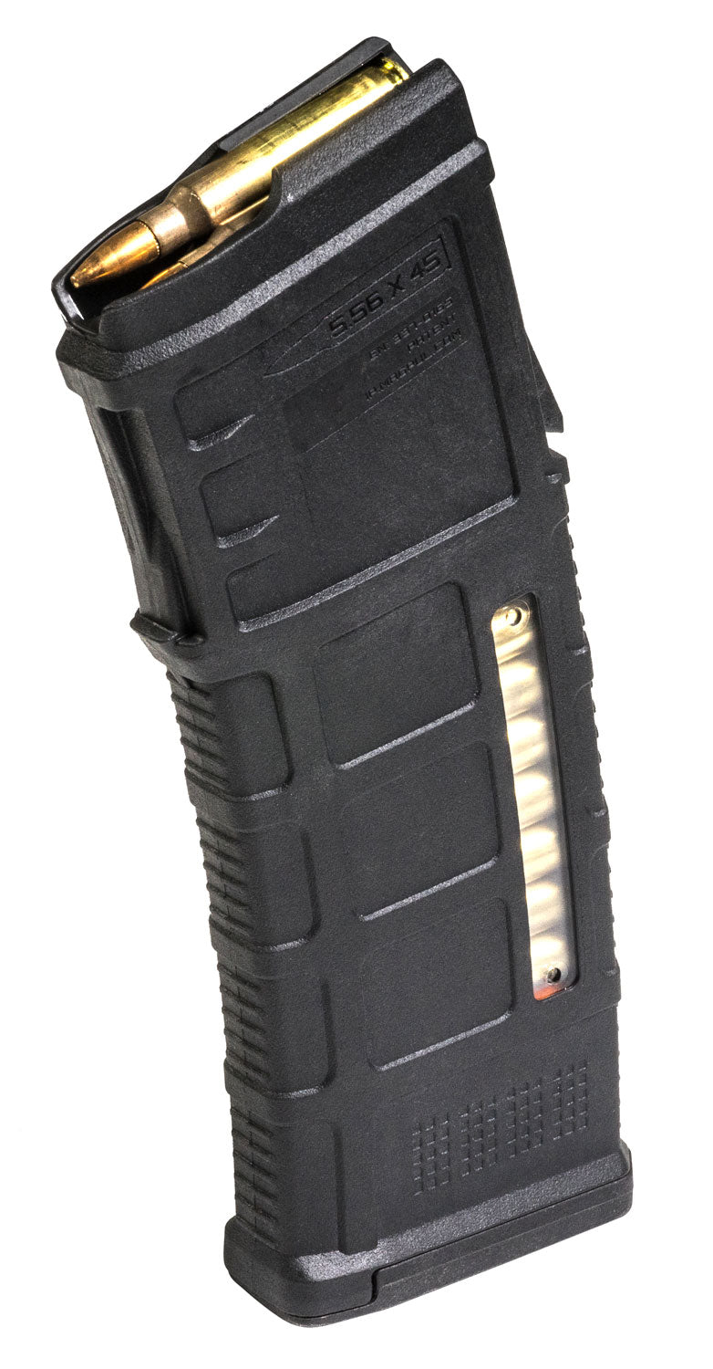 Magpul MAG575-BLK PMAG 30 AUS GEN M3 Capacity Window 5.56x45mm NATO Black Polymer Magazine for Steyr AUG F88 F90