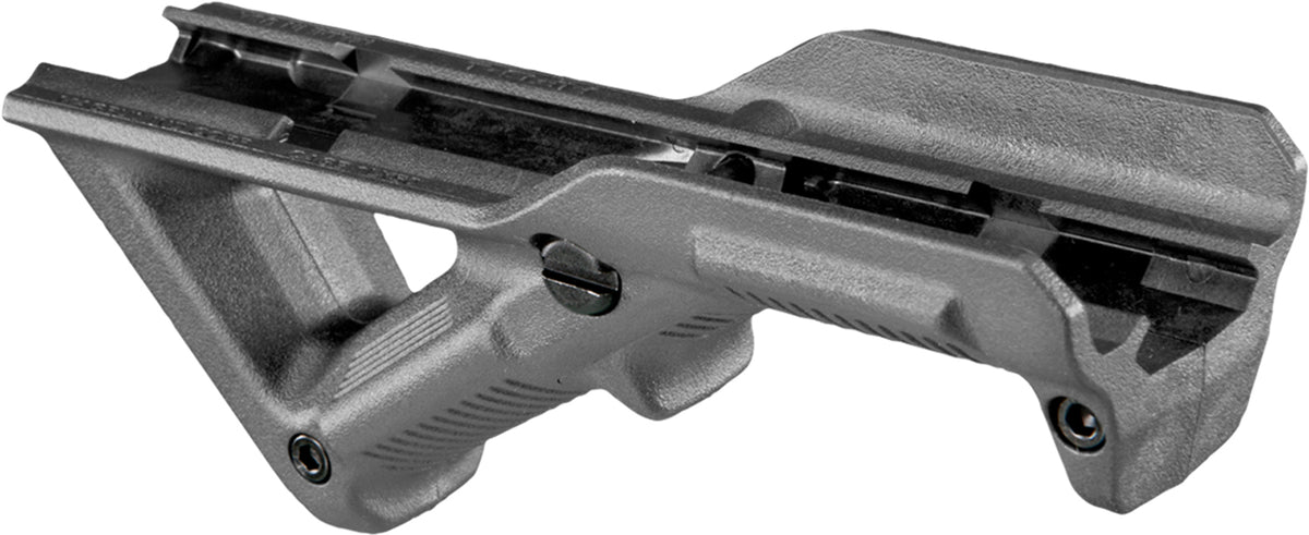 Magpul Angled Fore Grip AFG Gray Polymer with Interchangeable Finger Shelf for AR-Platform