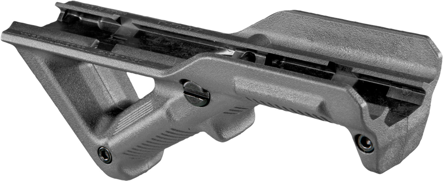 Magpul Angled Fore Grip AFG Gray Polymer with Interchangeable Finger Shelf for AR-Platform