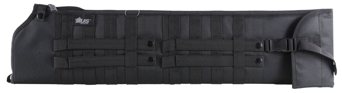 US PeaceKeeper Shotgun Scabbard P13035 Black 600D Polyester Framed with Tension Straps