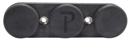 Pachmayr 03190 Pac-Mag Rubber Gun Storage Magnet Black with Mounting Hardware