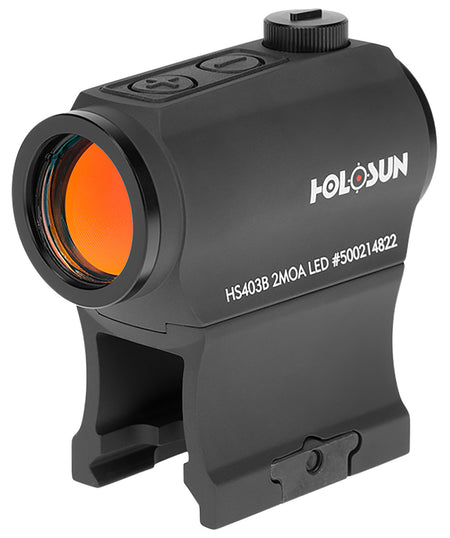 Holosun HS403B Black 2 MOA Red Dot 20mm Micro Optic with Co-Witness Mount