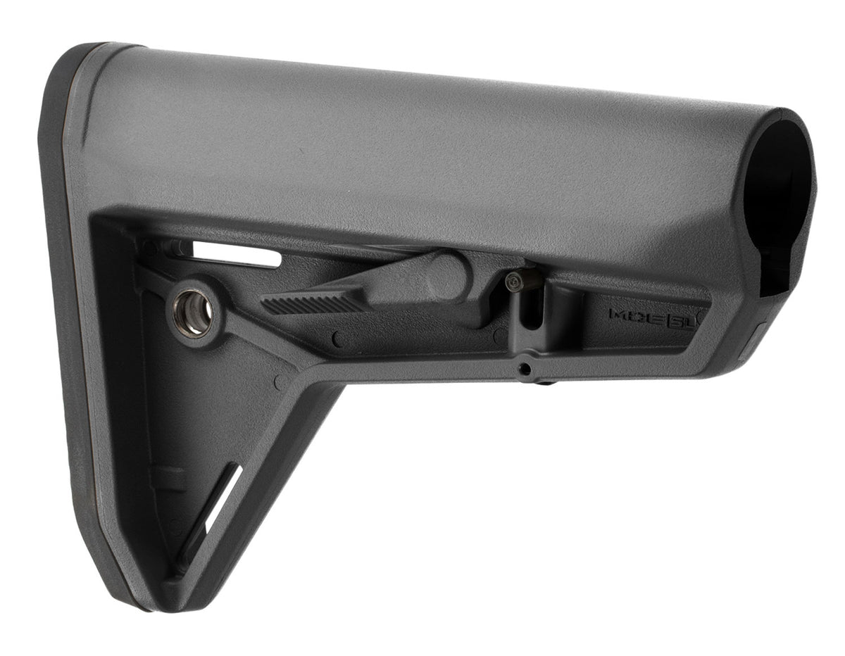 Magpul MOE SL Mil-Spec Carbine Stock Stealth Gray Dual-Side Release Latch AR-15/M4 (MAG347-GRY)