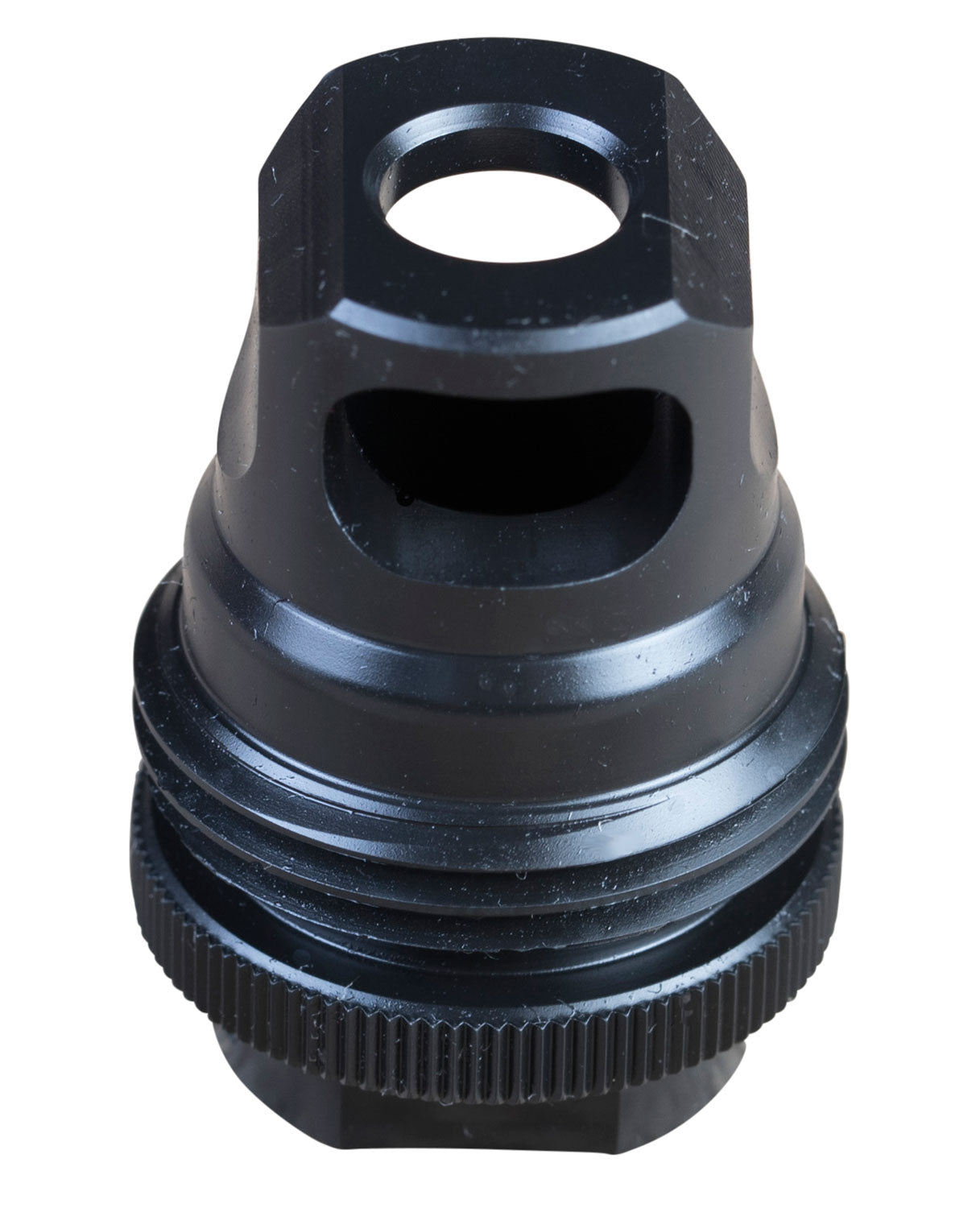 SilencerCo AC2628 ASR Muzzle Brake for 9mm Luger Black Steel 1/2-28 Threads