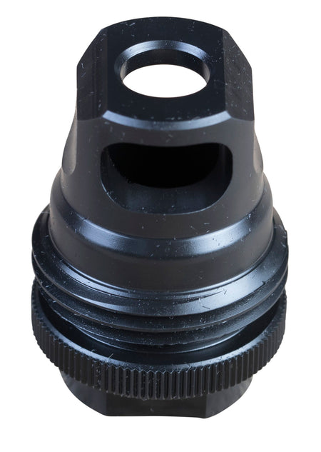 SilencerCo AC2627 ASR Muzzle Brake for 30 Cal Black Steel 5/8-24 Threads