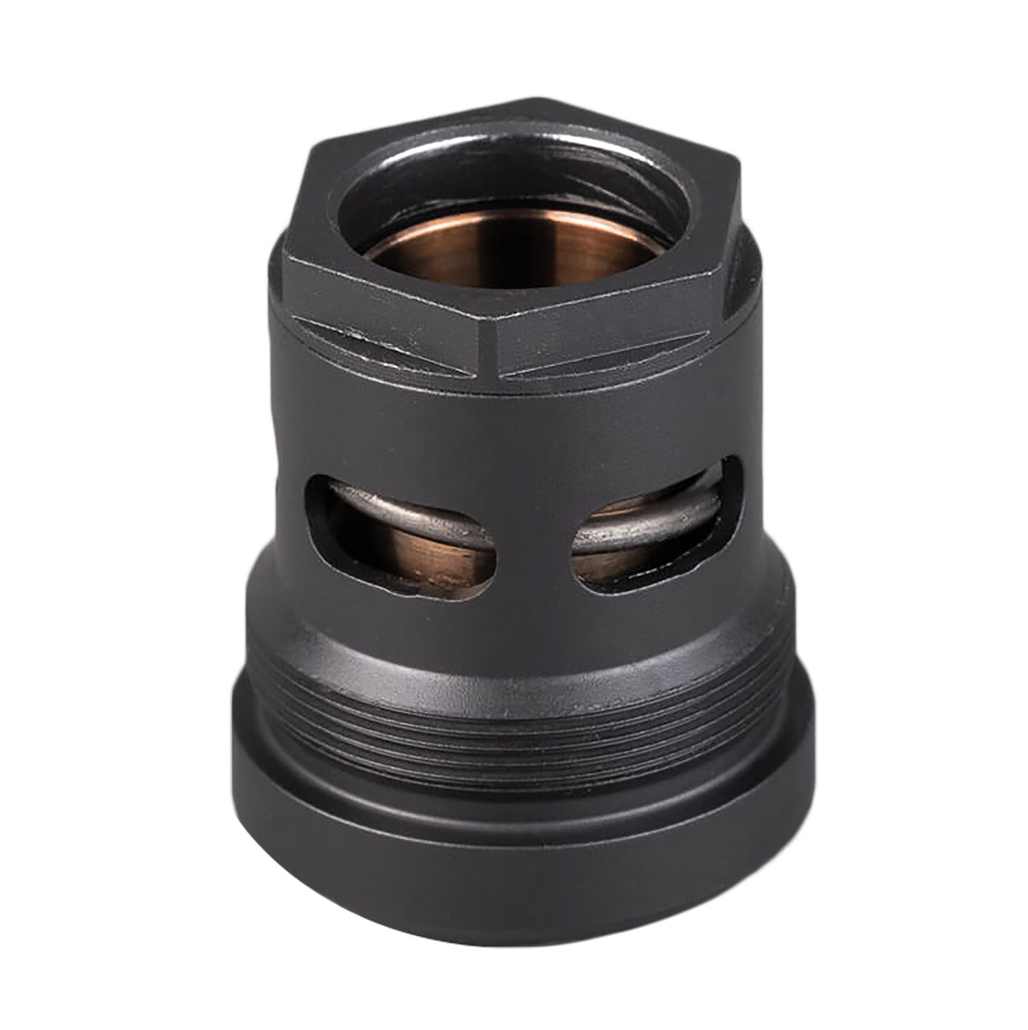 SilencerCo AC2447 9mm 3-Lug Suppressor Mount Steel Black