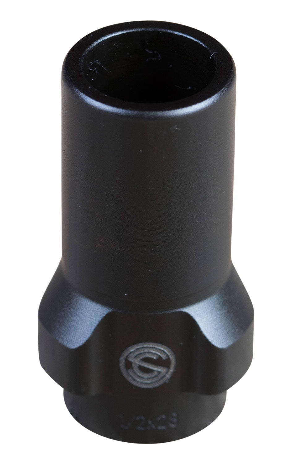 SilencerCo AC2607 9mm Luger 1/2-36 tpi 3-Lug Suppressor Muzzle Device Steel