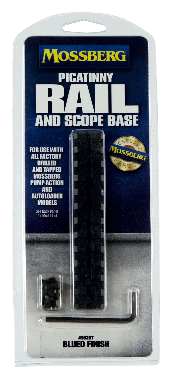 Mossberg 95207 Black Picatinny Rail Mount for Scopes and Accessories