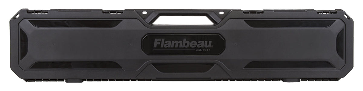 Flambeau 6448SC Express 48" Black Hard Polymer Rifle/Shotgun Case with Lock Hasps