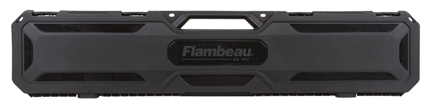 Flambeau 6448SC Express 48" Black Hard Polymer Rifle/Shotgun Case with Lock Hasps