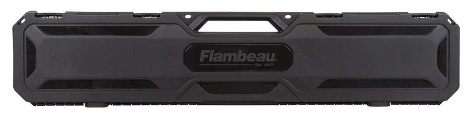 Flambeau 6448SC Express 48" Black Hard Polymer Rifle/Shotgun Case with Lock Hasps
