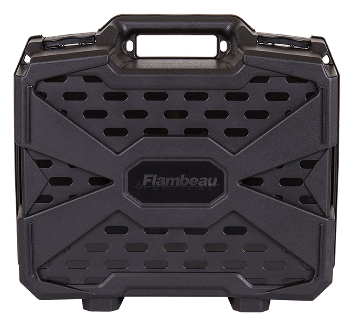 Flambeau 1511DDP Double Deep Black Polymer Pistol Case USA Made TSA Compliant