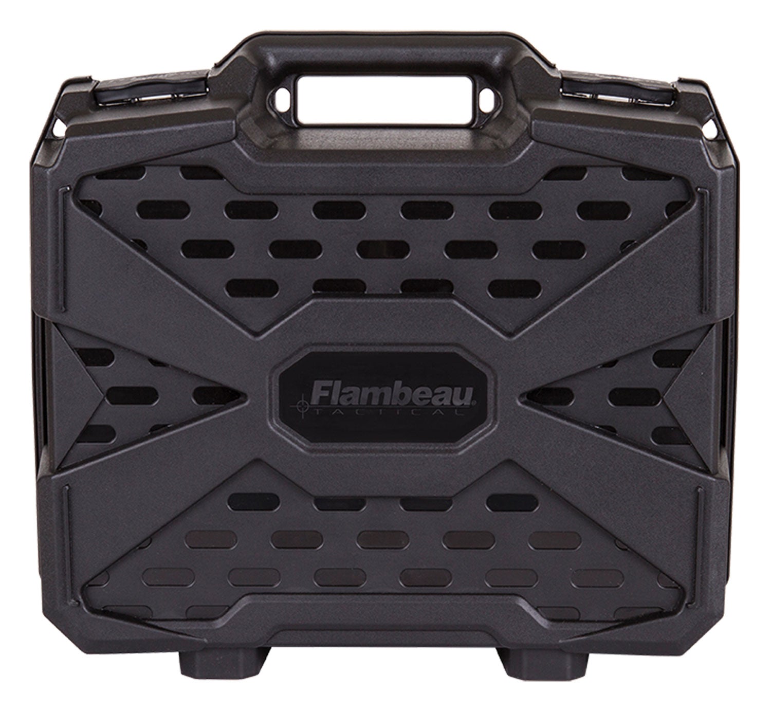 Flambeau 1511DDP Double Deep Black Polymer Pistol Case USA Made TSA Compliant