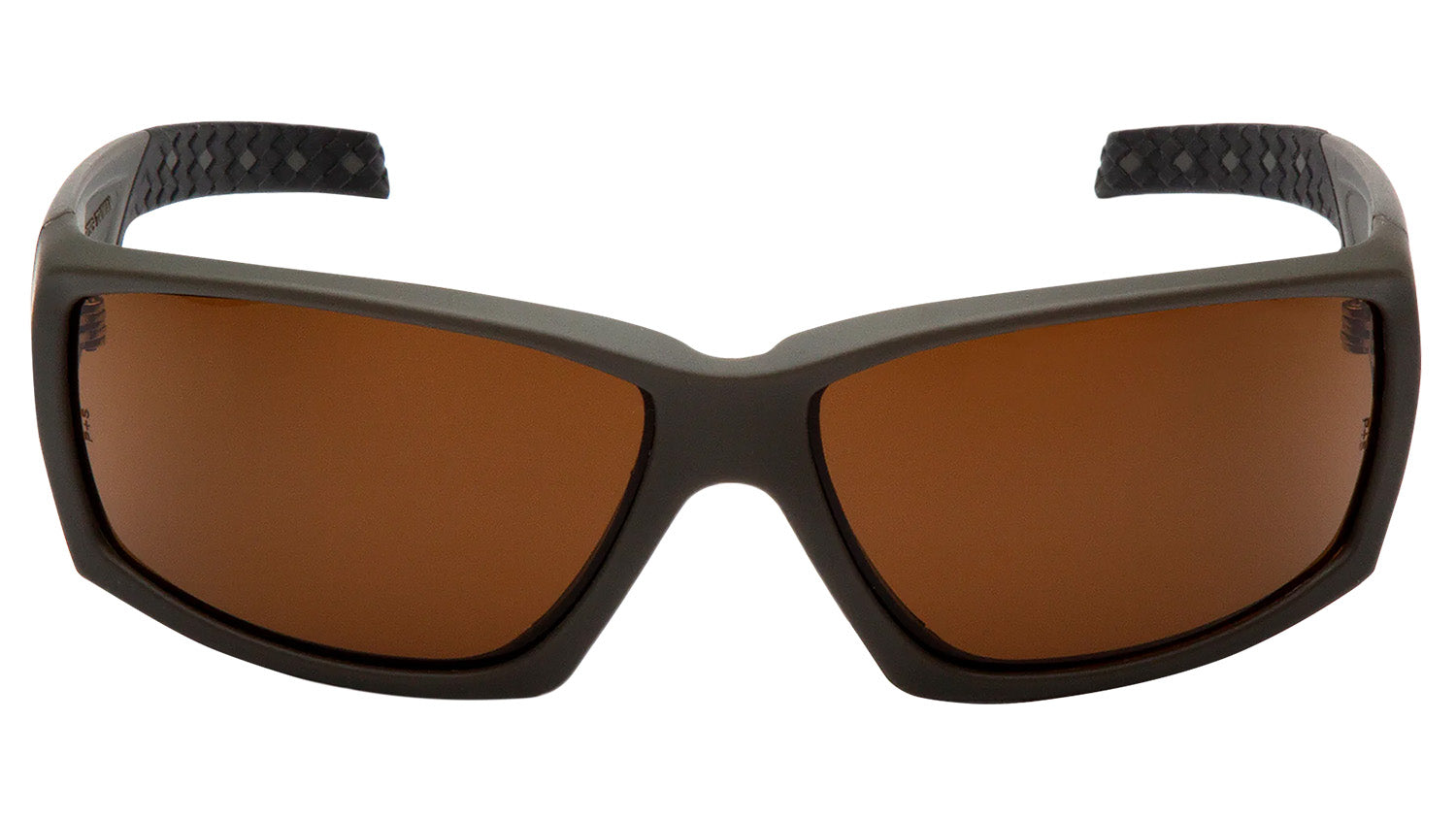 Pyramex Venture Gear Overwatch Sunglass Style Eyewear Bronze Lens Anti-Fog OD Green Frame