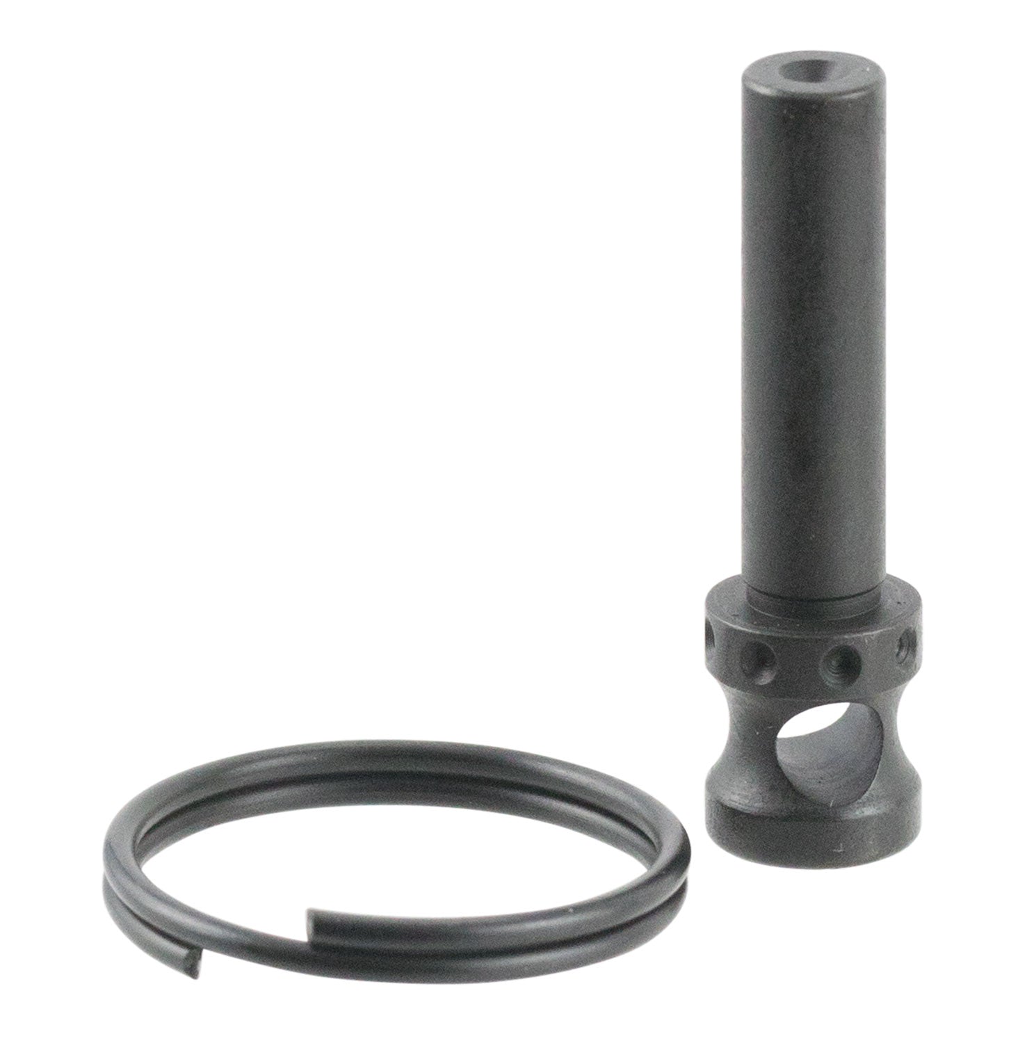 TacFire MAR090R Extended Knurled Rear Takedown Pin Black Steel AR-15