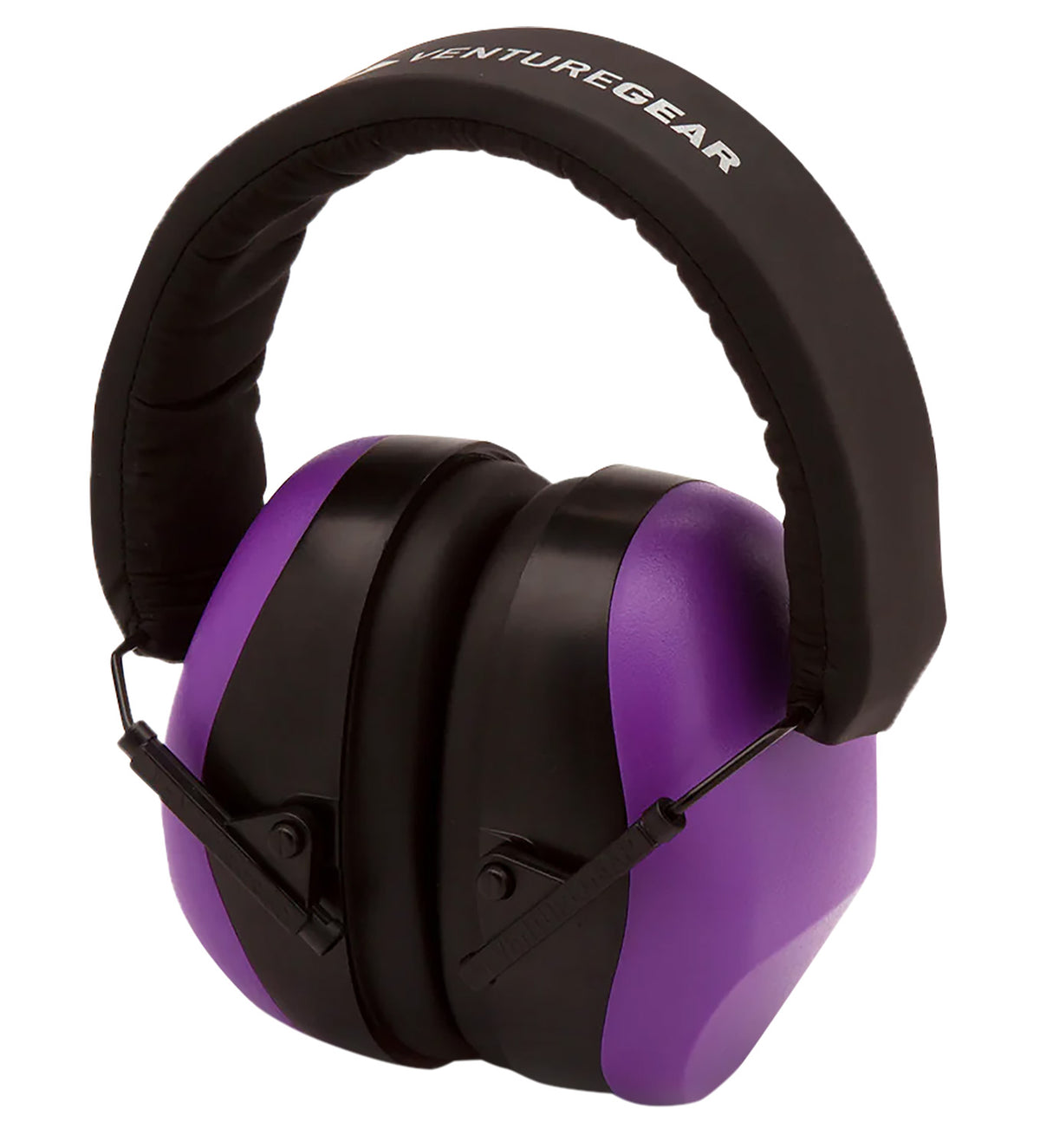 Pyramex Venture Gear V80 Earmuff and Foam Earplug Set 26dB Over-the-Head Purple/Black Adult 1 Pair