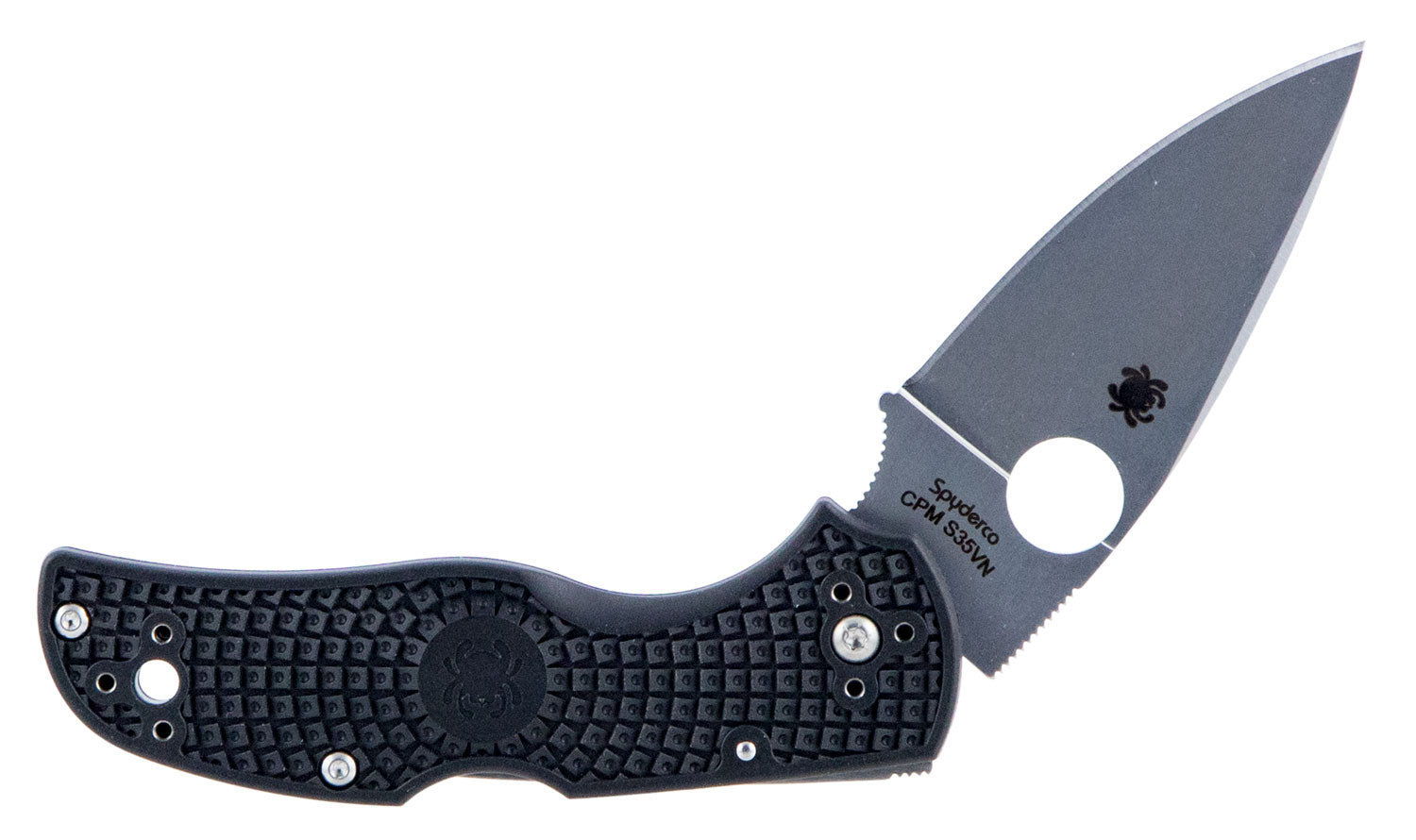Spyderco Native 5 Lightweight 2.95" Spear Point CPM S35VN Folding Pocket Knife C41PBK5 Black FRN Handle