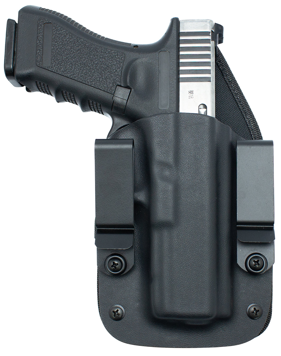 TX 1836 RECRUIT635 Recruiter IWB Kydex Holster with Belt Clip for Springfield XD-S Right Hand Black